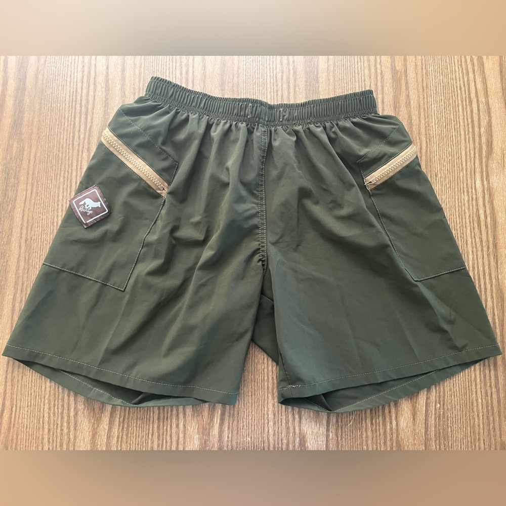 Runyon Canyon apparel Women’s Olive Green Shorts TrailStash 5" Havasu